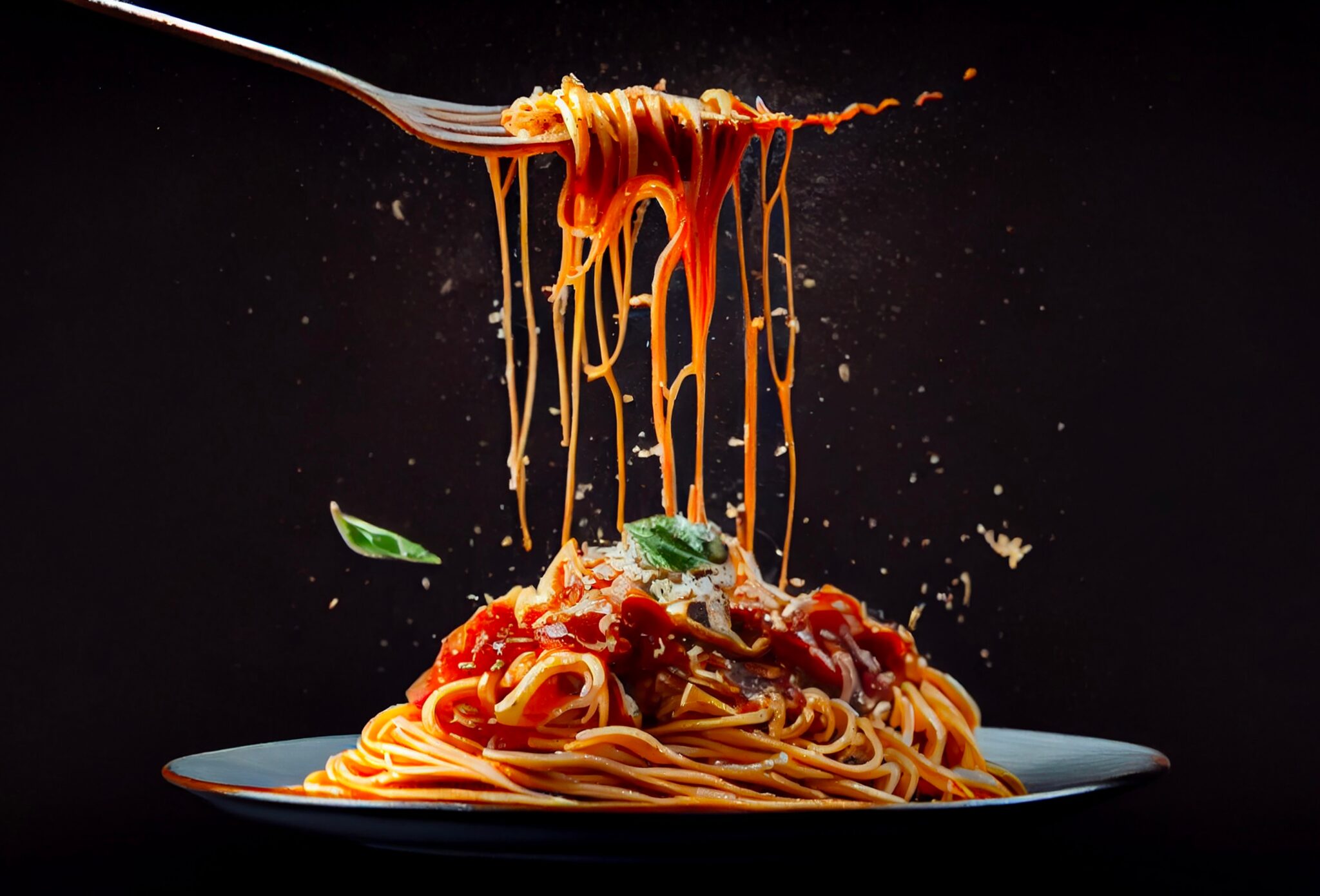 Spaghetti menu